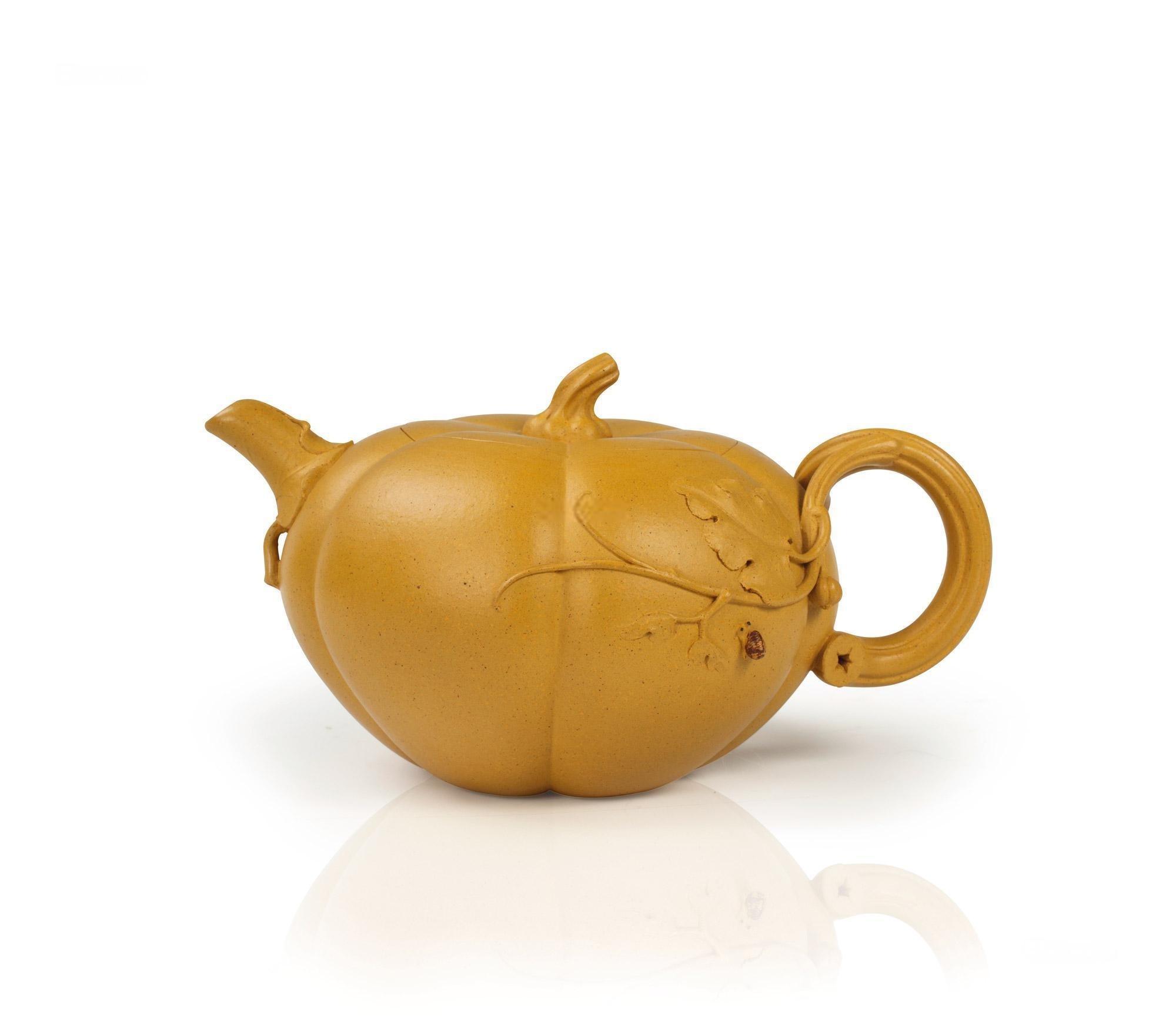 范萍 全手工薄胎田园情趣壶