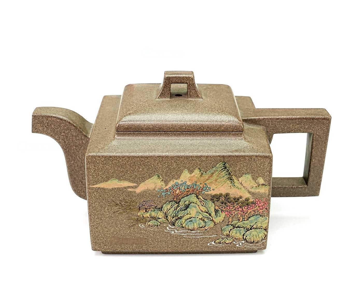 张继彪 当代 亚明四方壶