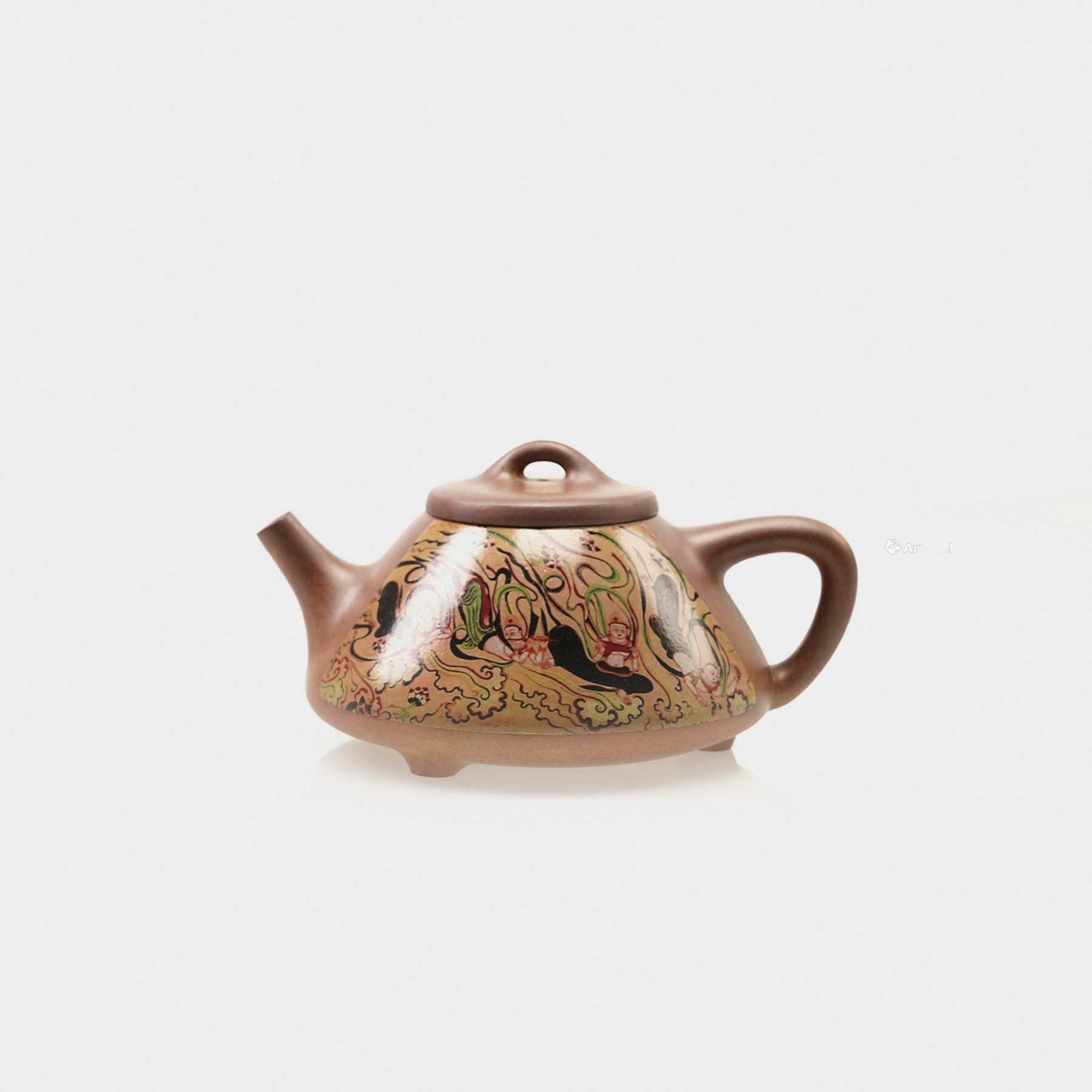 李玮 当代 子冶石瓢·八身飞天 （一件）