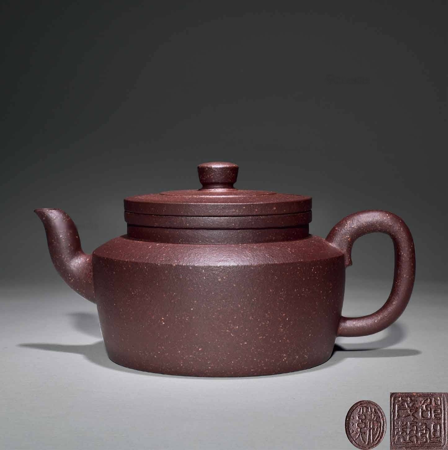 邵旭茂 明式折肩直筒壶
