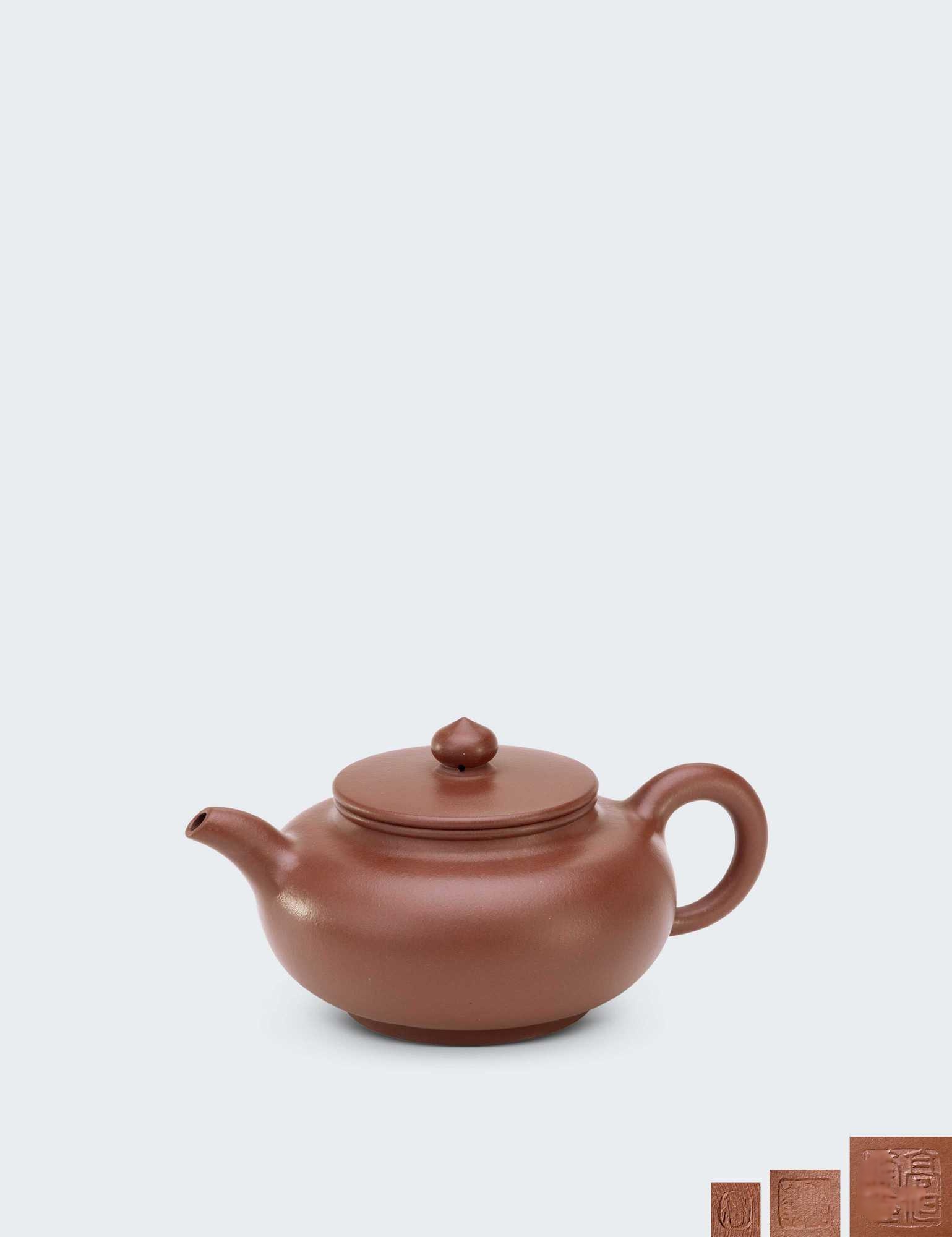 当代 高旭峰制如燈壶