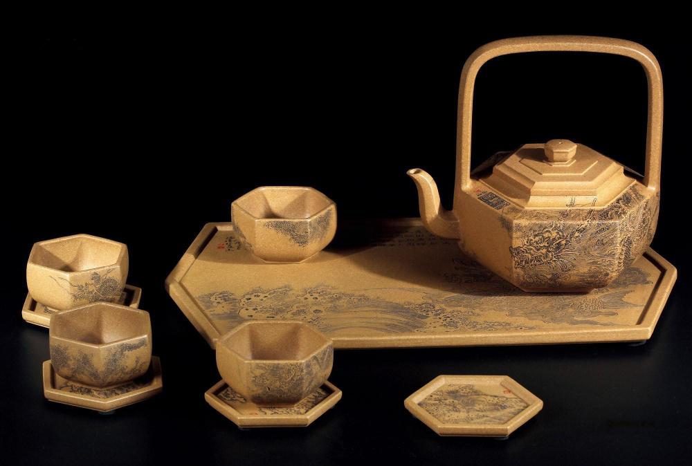 冯伟 水云间茶具套组
