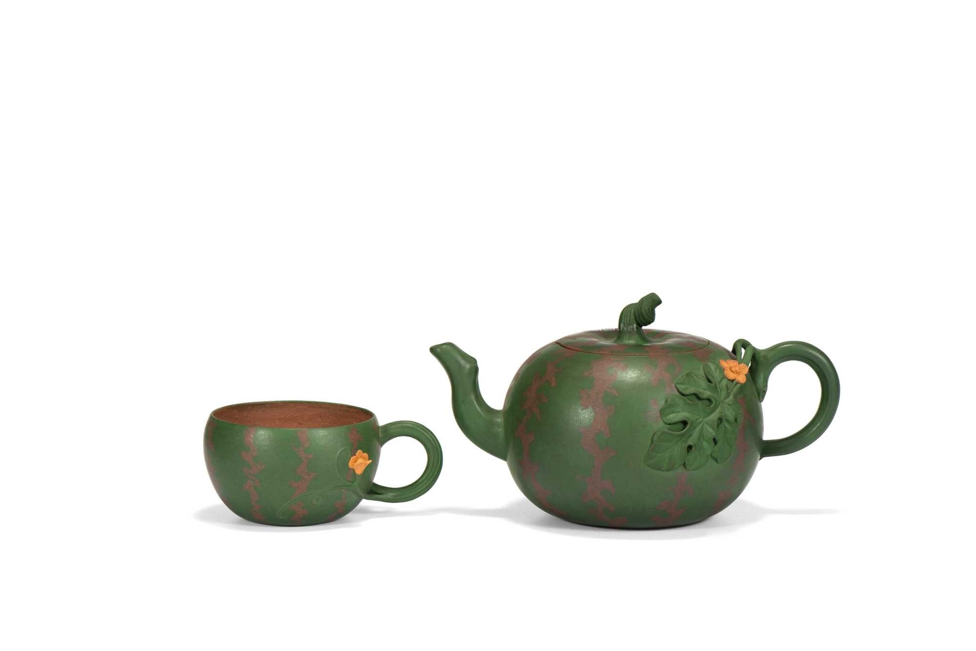 高建芳 西瓜茶具组壶