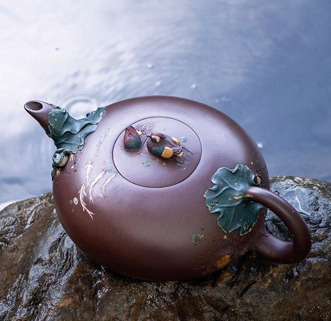 范顺君 观·荷塘秋色（首届蒋蓉杯高级组现场手工比赛铜奖）