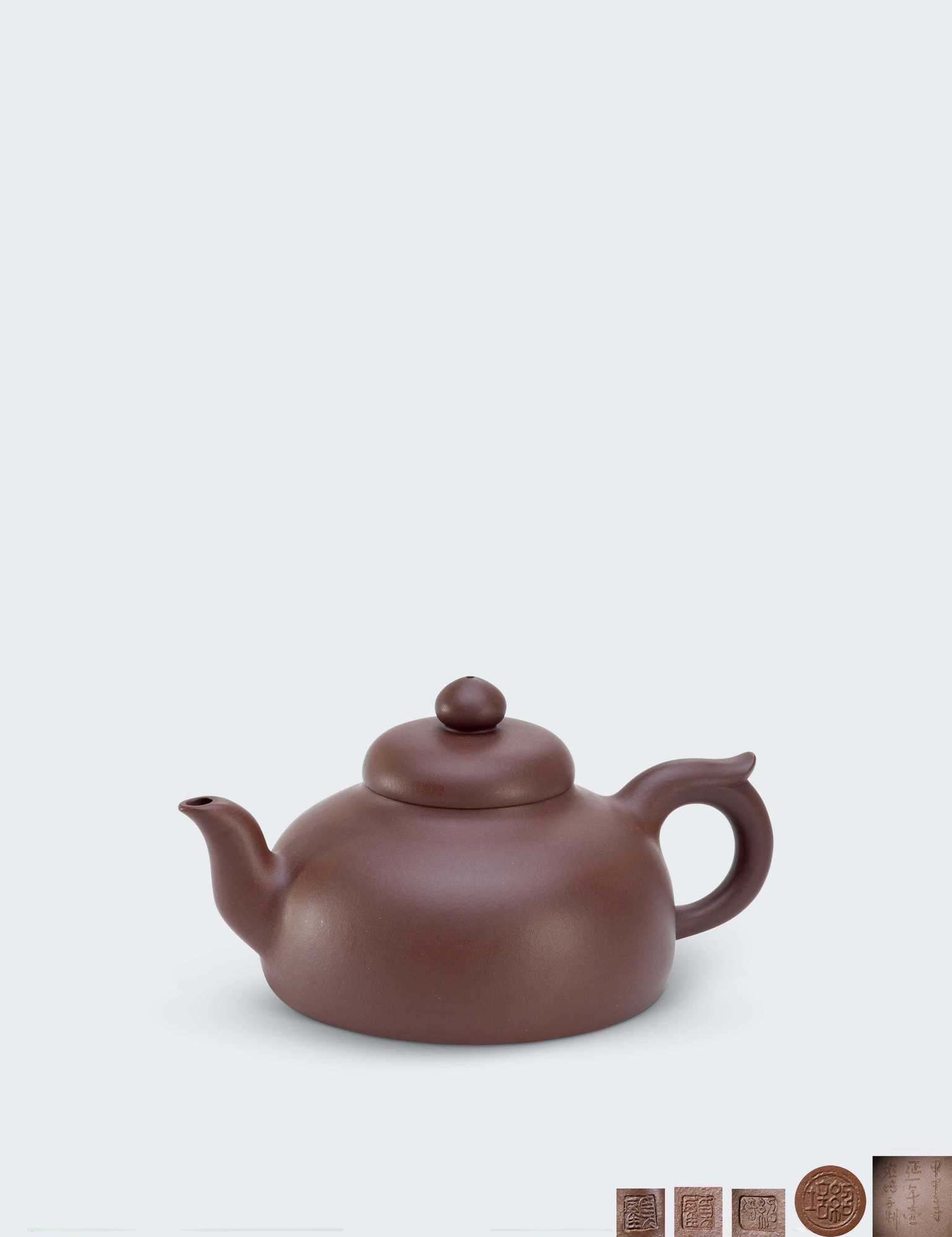 当代 顾绍培制延年壶