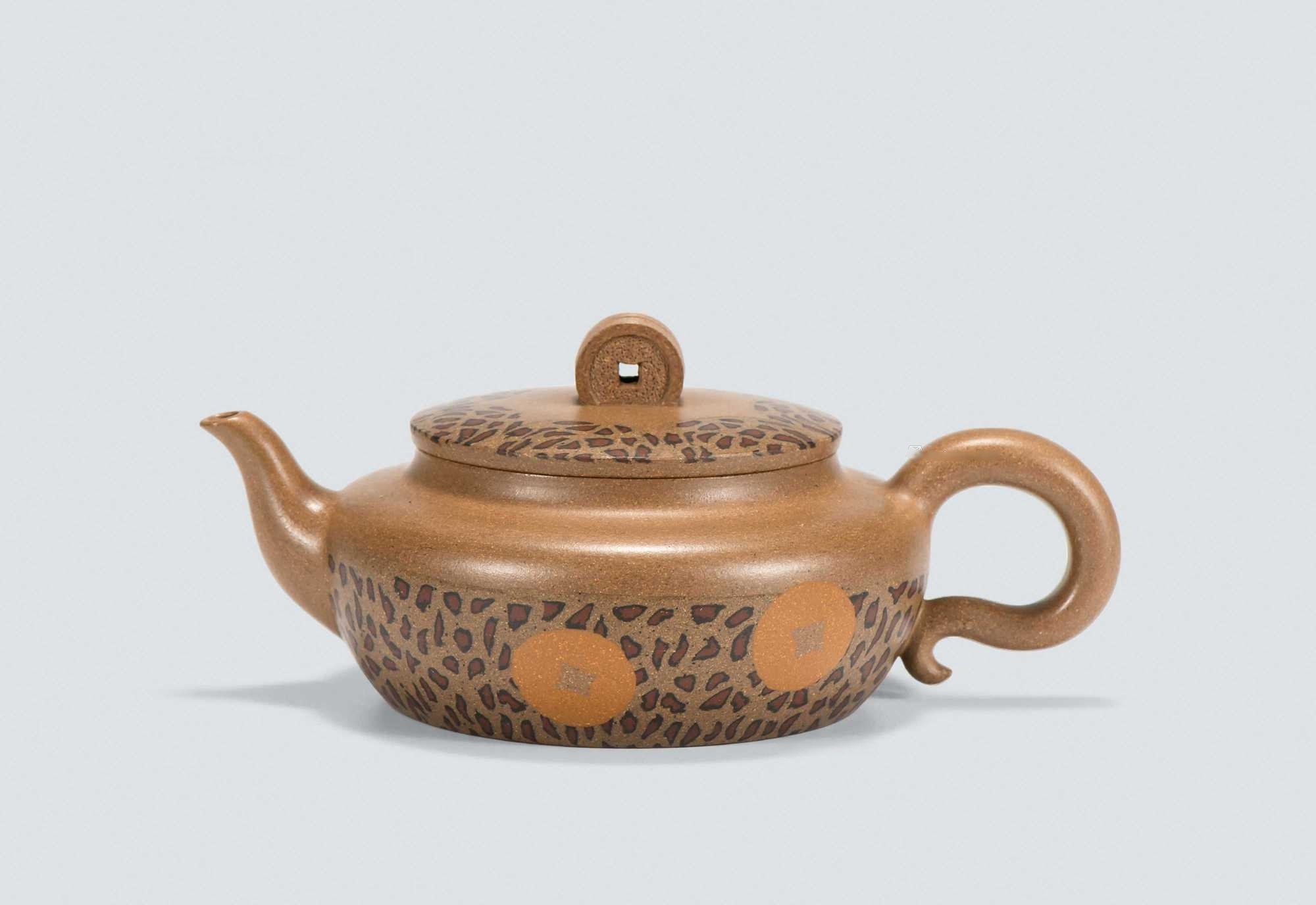 范陶琦 绞泥金钱豹