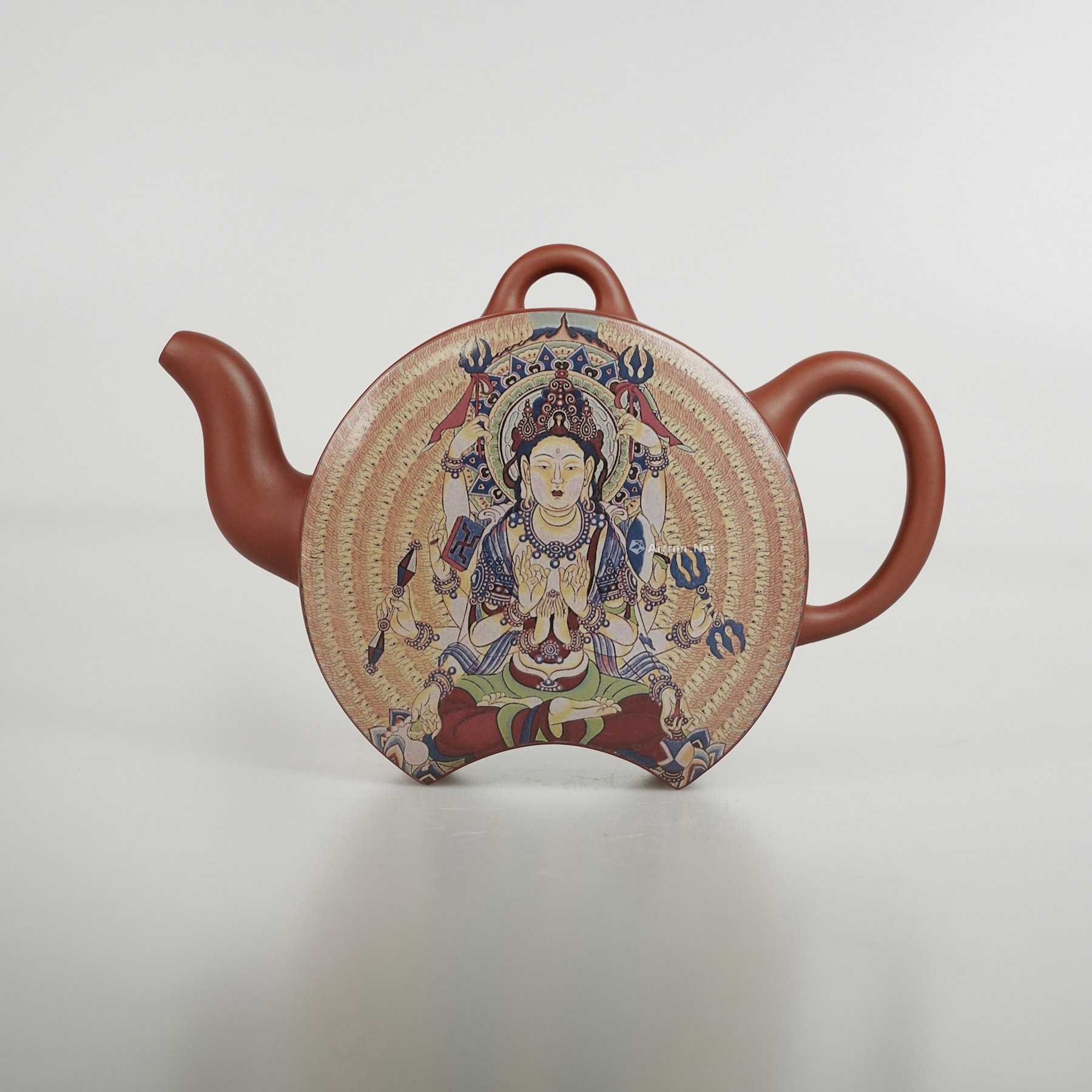 李玮 当代 却月.千手千眼