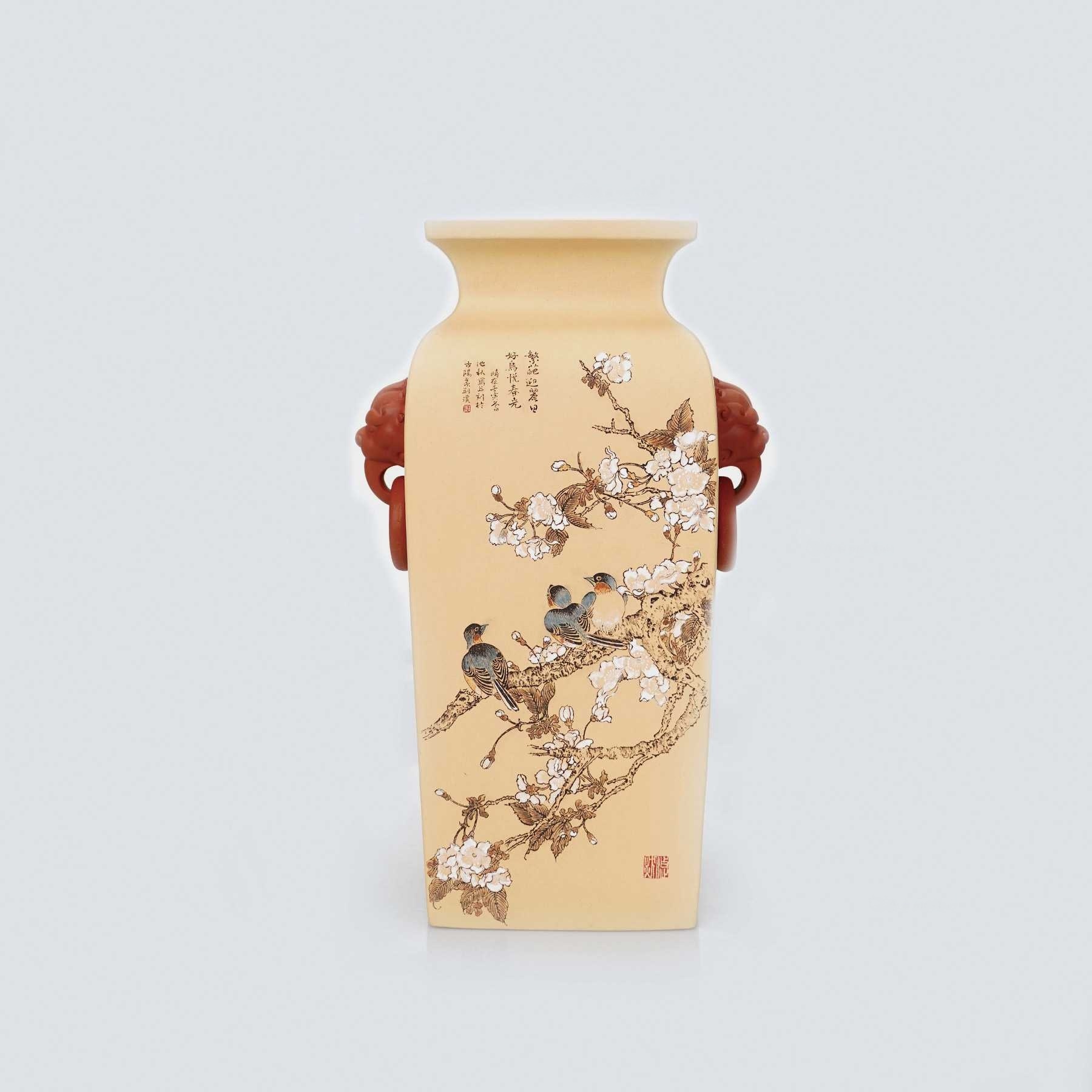 陆昕 当代 樱花三栖 （一件）