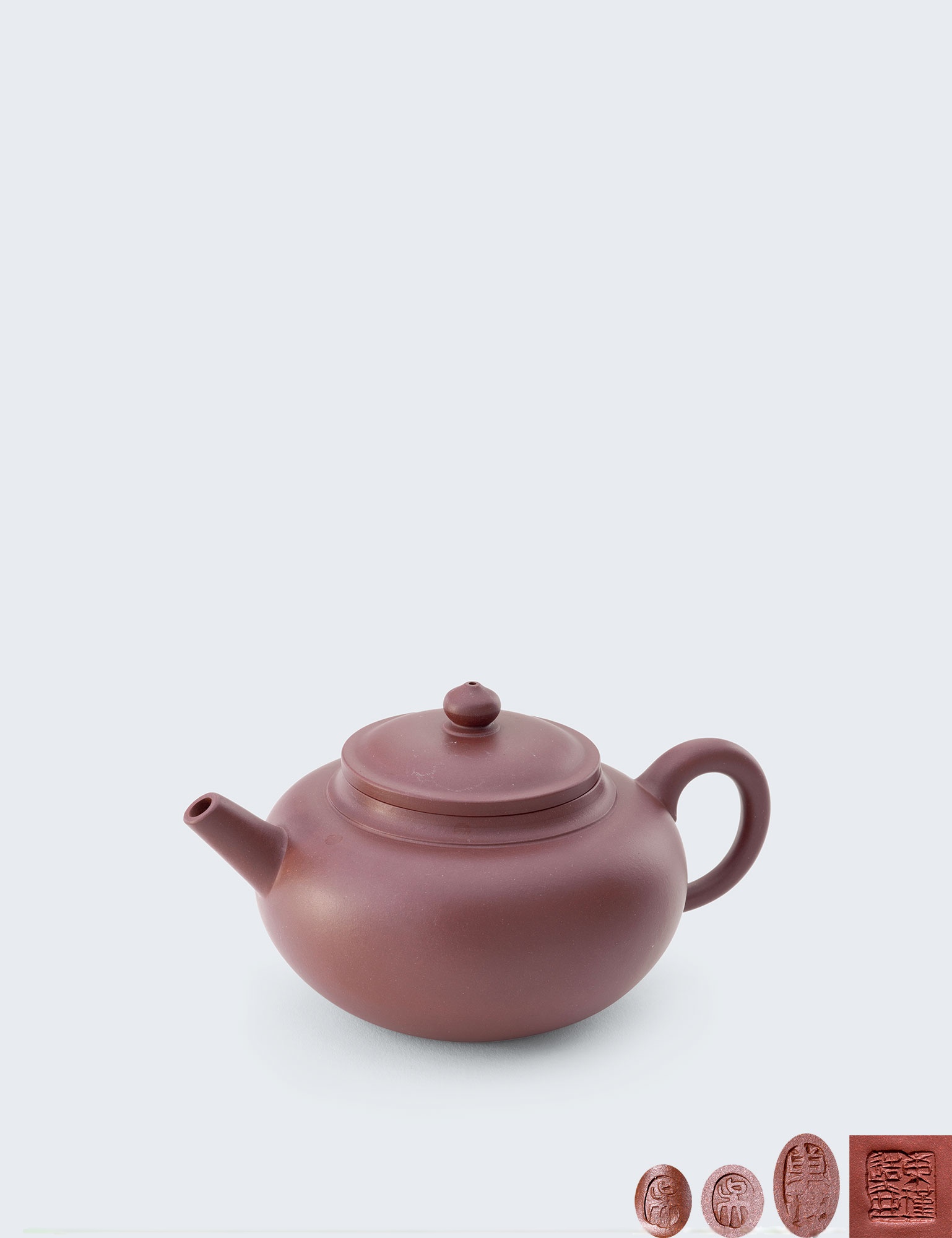 当代 吴东瑾制圆壶