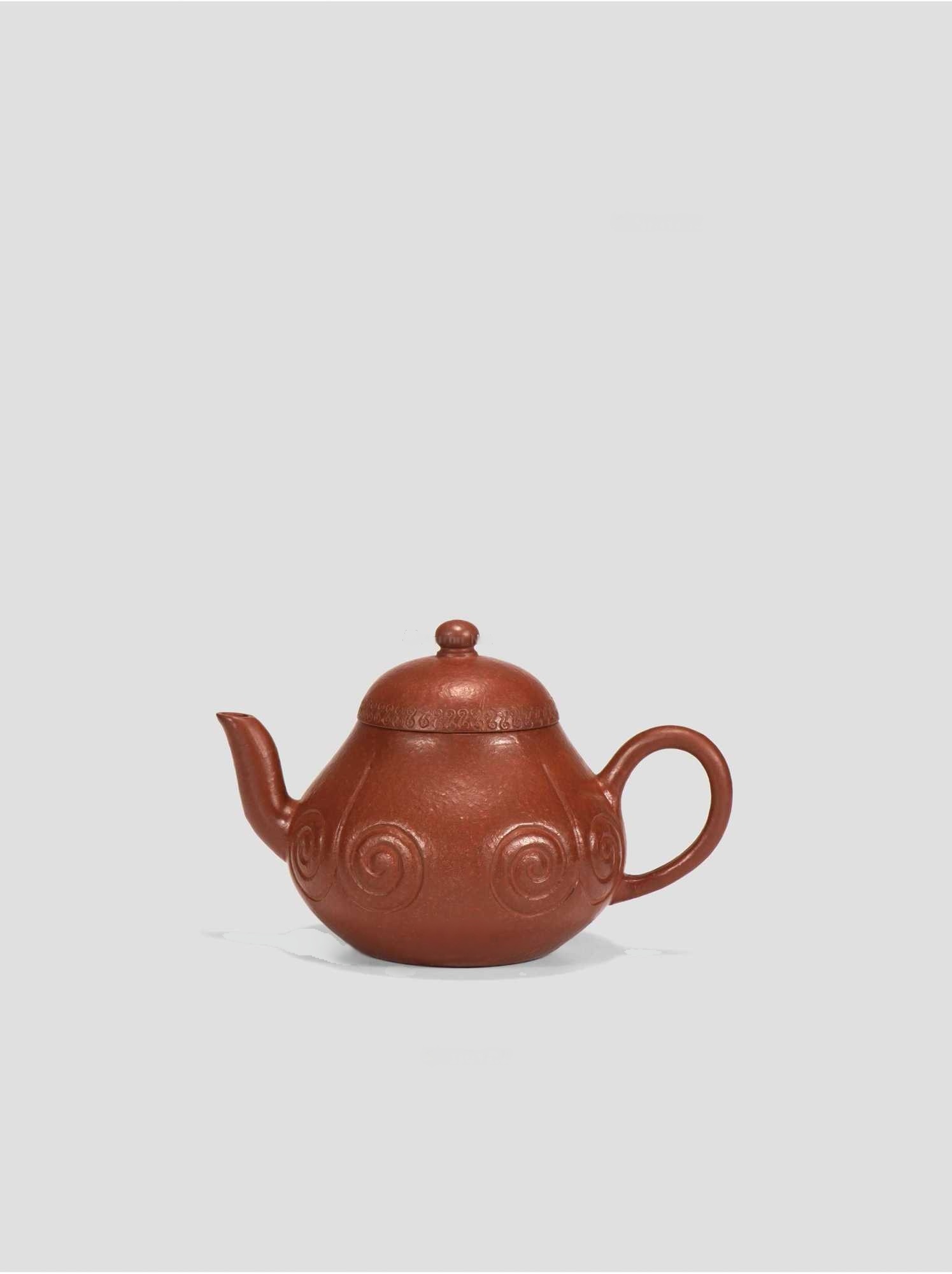 陈容 慕古梨式（清代老朱砂）